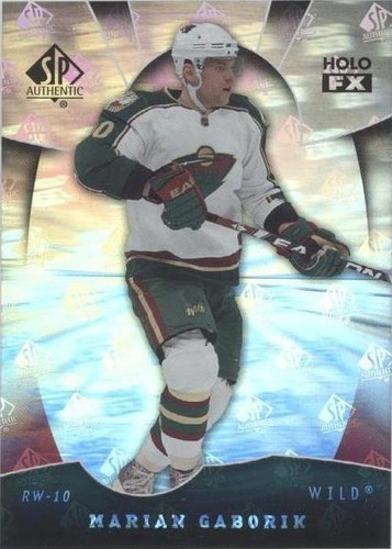 2008-09 SP Authentic - Marian Gaborik #FX64