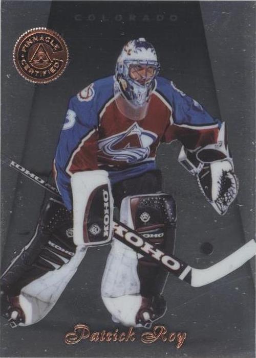 Certificado Pinnacle 1997-98 - Patrick Roy #2