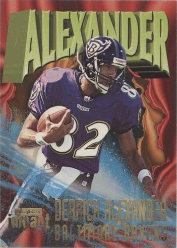 1997 Skybox Impact Derrick Alexander #180