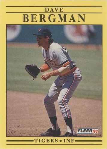 1991 Fleer - Dave Bergman #331
