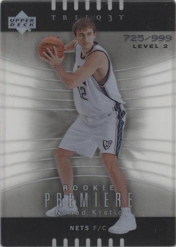 2004-05 Upper Deck Trilogy - Nenad Krstic #129