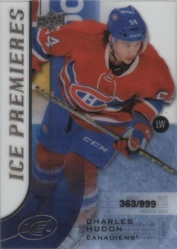 2015-16 Upper Deck Ice - Charles Hudon #166