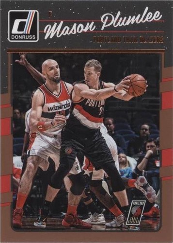 2016-17 Panini Donruss - Mason Plumlee #134