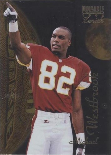 1996 Pinnacle Zenith Michael Westbrook #Z-121