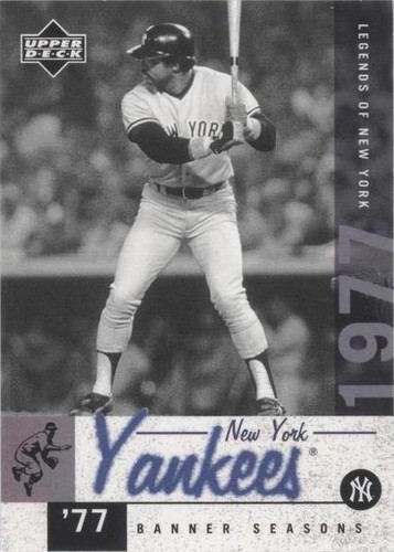 2001 Upper Deck Legends of New York - Reggie Jackson #149