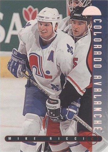 1995-96 Leaf - Mike Ricci #156