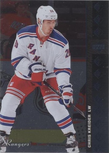 2012-13 SP Authentic - Chris Kreider #SP48