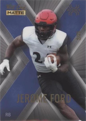 2022 Wild Card MATTE Jerome Ford #MXP-25
