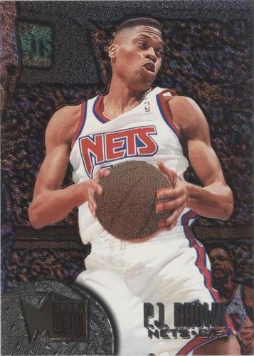 1995-96 Fleer Metal - P.J. Brown #69