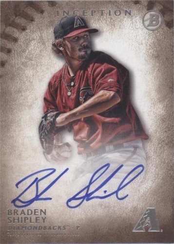 2015 Bowman Inception - Braden Shipley #PA-BS