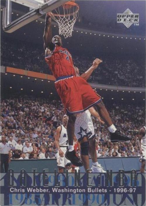 1996-97 Upper Deck - Chris Webber #329