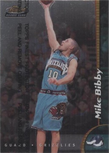 1998-99 Topps Finest - Mike Bibby #227