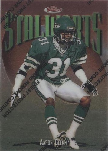 1997 Topps Finest Aaron Glenn #198