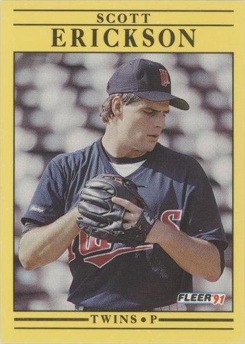 1991 Fleer - Scott Erickson #608