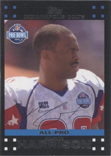 2007 Topps Marvin Harrison #406