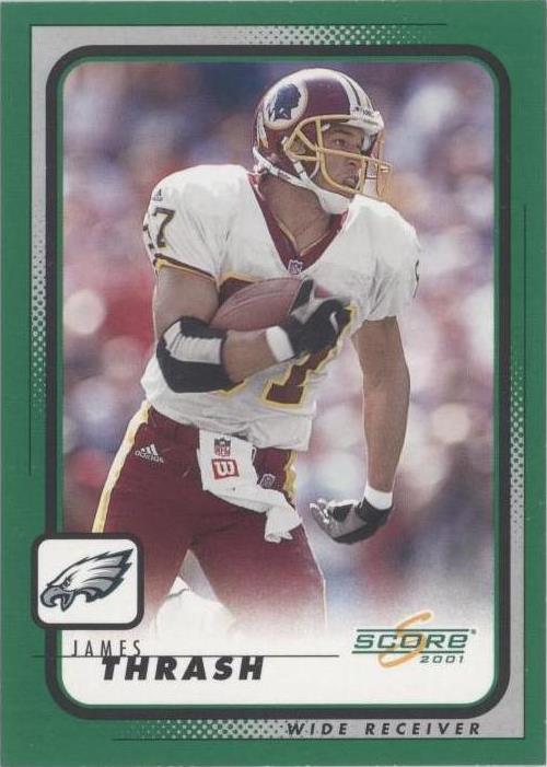 2001 Score James Thrash #163