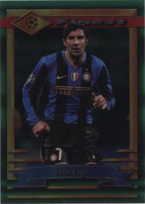 2022-23 Topps Finest Flashbacks UEFA Luis Figo #54