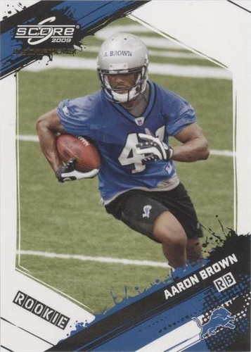 2009 Score Inscriptions Aaron Brown #301