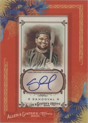 2010 Topps Allen & Ginter's - Pablo Sandoval #AGA-PS