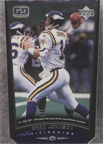 1998 Upper Deck Brad Johnson #147