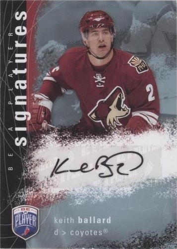 2007-08 Upper Deck Be a Player - Keith Ballard #S-KB