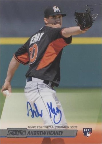 2014 Topps Stadium Club - Andrew Heaney #SCA-AH