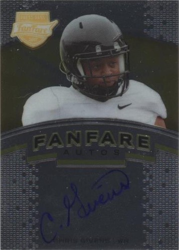 2012 Press Pass Fanfare Chris Givens #FF-CG2