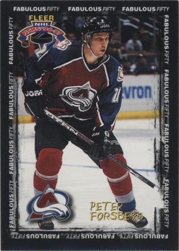 1996-97 Fleer NHL Picks - Peter Forsberg #12