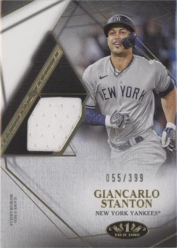 2022 Topps Tier One - Giancarlo Stanton #T1R1-GST