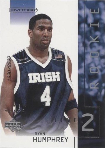 2002-03 Upper Deck Ovation - Ryan Humphrey #118