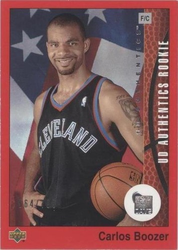 2002-03 Upper Deck UD Authentics - Carlos Boozer #100