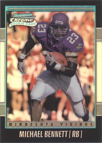 2001 Bowman Chrome Michael Bennett #181