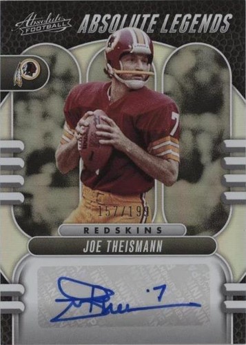 2023 Panini Absolute Joe Theismann #AL-JT