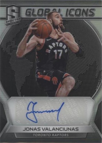 2017-18 Panini Spectra - Jonas Valanciunas #GI-JVS