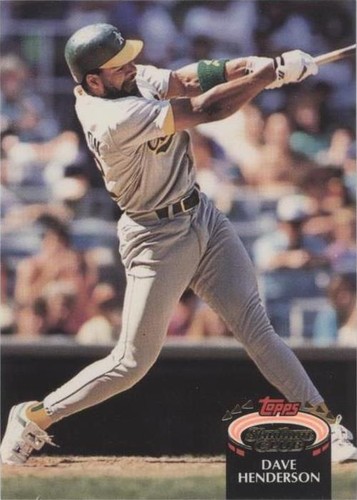 1992 Topps Stadium Club - Dave Henderson #218