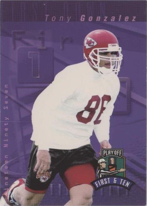 Playoff First & Ten 1997 Tony Gonzalez #62