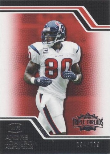 2008 Topps Triple Threads Andre Johnson #57