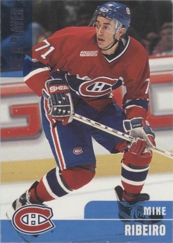 1999-00 In the Game Be A Player Memorabilia - Mike Ribeiro #348