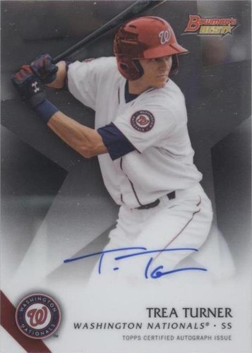 2015 Bowman's Best - Trea Turner #B15-TT