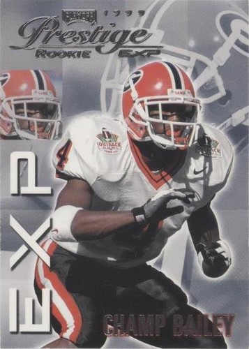 1999 Playoff Prestige EXP Champ Bailey #EX36