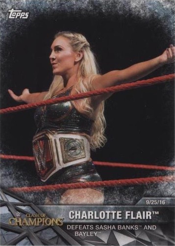 2017 Topps WWE Women's Division - Charlotte #WWE-9