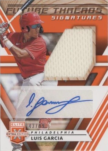 2020 Panini Elite Extra Edition - Luis Garcia #FTS-LG