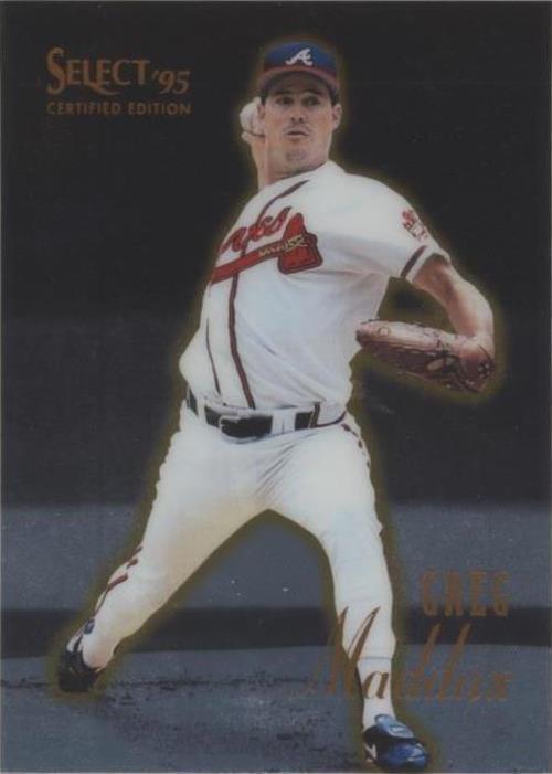 Edición certificada Select 1995 - Greg Maddux #59