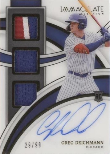 2022 Panini Immaculate Collection - Greg Deichmann #RTMS-GD