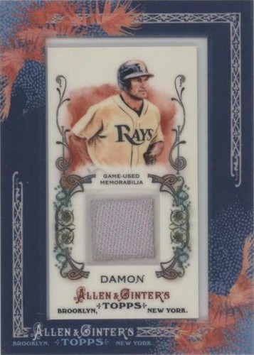 2011 Topps Allen & Ginter's - Johnny Damon #AGR-JD