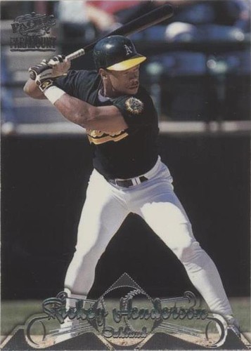 1998 Pacific Paramount - Rickey Henderson #80