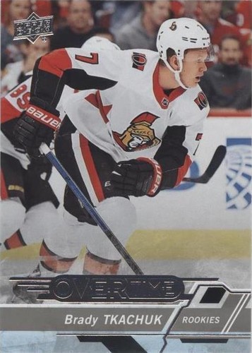 2018-19 Upper Deck Overtime - Brady Tkachuk #101
