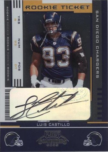 2005 Playoff Contenders Luis Castillo #189