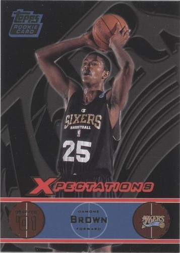 2001-02 Topps Xpectations - Damone Brown #135