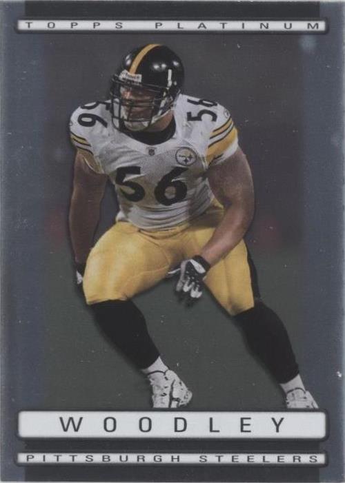 2009 Topps Platinum LaMarr Woodley #95